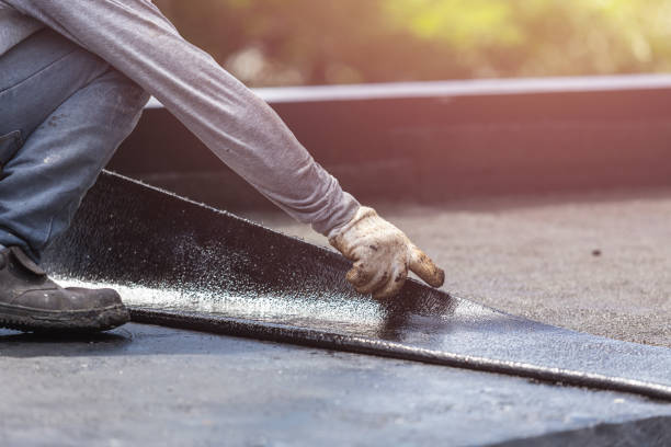 Professional Vapor Barrier Installation technician working in Bangor, MI